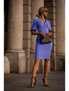 Dámske šaty M779 svetlo fialové - Moe