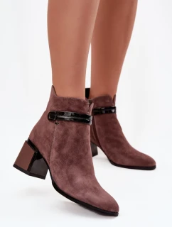 Topánky na podpätku model 220198 Krok vo veľkom štýle