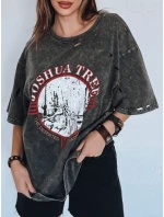 JOSHUA dámske tričko tmavosivé FashionStreet RY2630