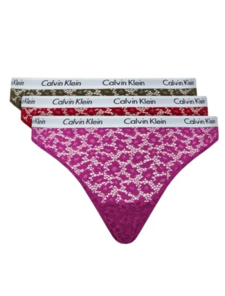 Calvin Klein Spodné prádlo Bikiny 3Pk W 000QD3926E dámske