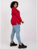 Tunika RV TU 7158.76P tmavo červená