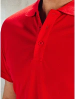 FashionStreet pánska červená polokošeľa PX0515 FashionStreet pánska červená polokošeľa PX0515