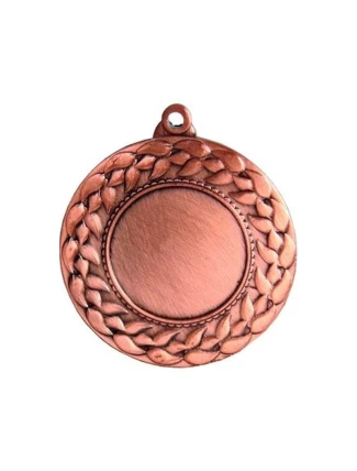 Bronzová medaila s priestorom pre emblém 25 mm - oceľová medaila