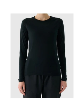 Dámske trekingové tričko s dlhým rukávom 4F 4FWAW25TFLOF433-20S z rýchloschnúcej merino vlny