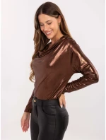 Blúzka DHJ BZ 15268.30 hnedá