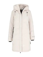 Dámsky kabát L22055-W24 béžový J-ASPEN - Volcano Dámsky kabát L22055-W24 béžový J-ASPEN - Volcano