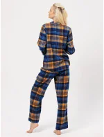 Kľúč LNS 481 B24 Flanelové pyžamo dlhé/r 2XL-3XL dámske bez zipsu