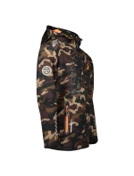 Geographical Norway Softshellová bunda Royaute M WU1057H-GN-KAKI-ORANGE men