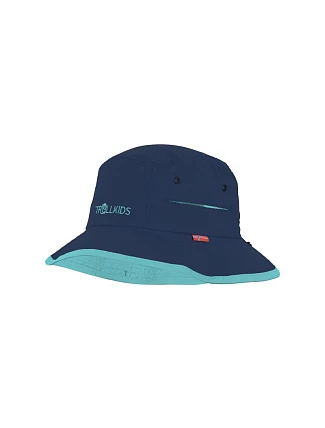 Letná čiapka pre chlapcov/dievčatá Trollkids Kids Trollfjord Hat v farbe mystic blue/lake blue (944-192) Letná čiapka pre chlapcov/dievčatá Trollkids Kids Trollfjord Hat v farbe mystic blue/lake blue (944-192)