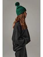 Beechfield B 450N Pletená bio čiapka s bambulou „Snowstar®“ 53.450N čierna Beechfield B 450N Pletená bio čiapka s bambulou „Snowstar®“ 53.450N čierna