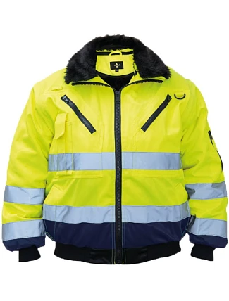 Korntex KXPJ – Pilotná bunda Oslo Hi-Vis 76.KXPJ žltá/námornícka modrá Korntex KXPJ – Pilotná bunda Oslo Hi-Vis 76.KXPJ žltá/námornícka modrá