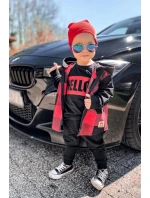 Dziecięce Klasyczne Niskie Trampki BIG STAR HH374194 Czarne