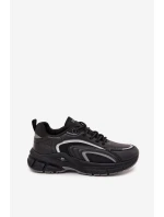Buty Sportowe Sneakersy Męskie Big Star SS174285 Czarne