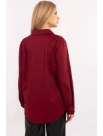 Košeľa s dlhým rukávom model 204380 Taliansko Moda