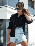 Dámske tričko ELEGANZZA black FashionStreet DY0437