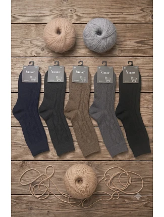 Ponožky WiK Xintao 2106, model 9818, kašmír, veľkosti 39–46 Ponožky WiK Xintao 2106, model 9818, kašmír, veľkosti 39–46