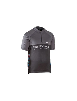 Cyklistické tričko NORTHWAVE Force Evo Junior Jersey Short Sleeve, čierne Cyklistické tričko NORTHWAVE Force Evo Junior Jersey Short Sleeve, čierne