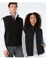 SOL'S Fury Bodywarmer Fleecová vesta Sherpa 25.4041 armádna/tmavoarmádna SOL'S Fury Bodywarmer Fleecová vesta Sherpa 25.4041 armádna/tmavoarmádna