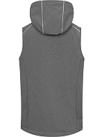 Promodoro 7840 Pánska 3-vrstvová softshellová vesta 40.7840 heather grey Promodoro 7840 Pánska 3-vrstvová softshellová vesta 40.7840 heather grey