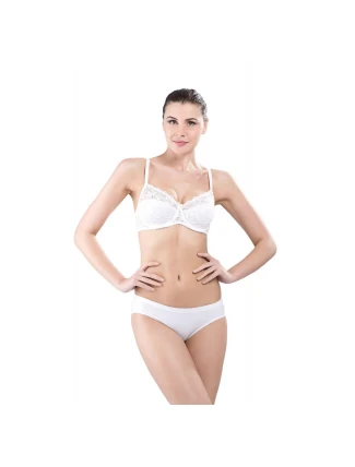 Dámske nohavičky C6-158 Basic Low White - Hanna Style Dámske nohavičky C6-158 Basic Low White - Hanna Style