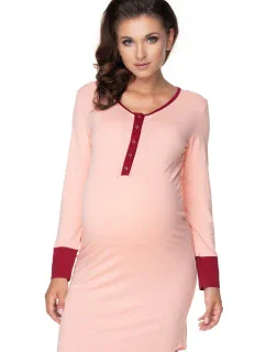 Tehotenská nočná košeľa model 141889 PeeKaBoo