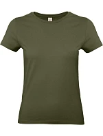 B&C #E190 /women Dámske tričko z hrubej bavlny 01.004T urban khaki B&C #E190 /women Dámske tričko z hrubej bavlny 01.004T urban khaki