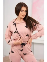 Sada s potlačou pištole tmavo púdrovo ružová Sada s potlačou pištole tmavo púdrovo ružová