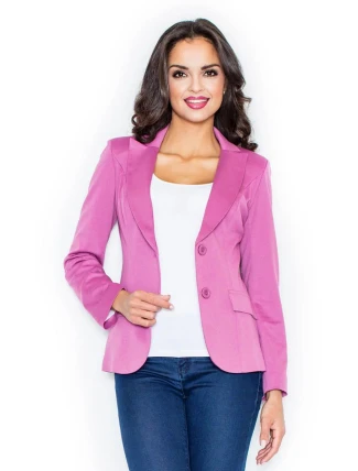 Dámske sako M085 Violet ružová - Figl