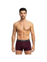 Le Coq Sportif pánske boxerky 3PAK black grey burgundy Le Coq Sportif pánske boxerky 3PAK black grey burgundy