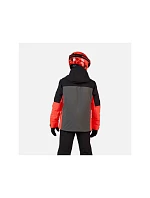 Detská lyžiarska bunda ROSSIGNOL Jr Hero Velika Insulated Jkt, čierna