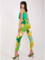 Nohavice DHJ SP 12787D.11 svetlozelená