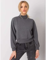 Mikina RV BL 6263.86P tmavo šedá