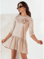 ESTACIA béžové šaty FashionStreet EY2468 ESTACIA béžové šaty FashionStreet EY2468