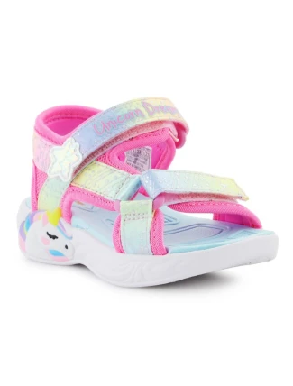 Sandále Skechers S-Lights Unicorn Dreams Sandal-Majestic Bliss Jr 302682N-PKMT