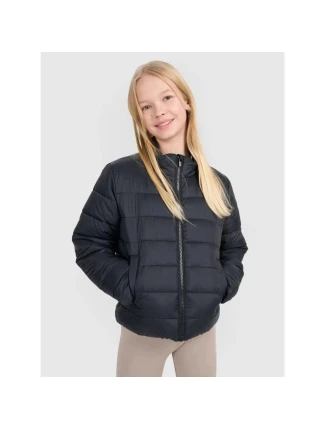 Dievčenská páperová bunda so syntetickou výplňou 4F 4FJWSS25TDJAF515-20S