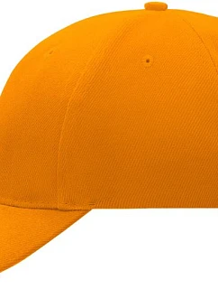 Daiber MB 16, 6-panelová čiapka s výstužou 03.0016, oranžová