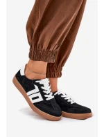 Sneakersy Buty Sportowe Zamszowe Vinceza 79517 Czarne