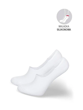 Pánske bambusové mikroponožky biele Pánske bambusové mikroponožky biele