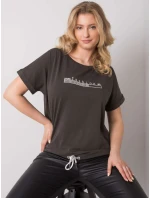 Blúzka RV BZ 6578.15P tmavá khaki