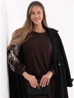 RV SK šaty A1064.95 tmavohnedé