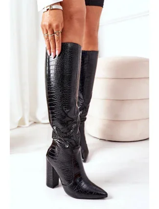 Topánky 8062 model 173621 black - Krok vo veľkom štýle