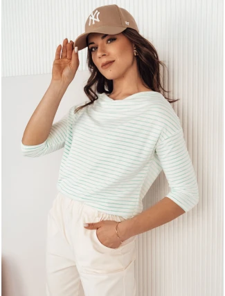 Dámska pruhovaná blúzka APRICALE white FashionStreet RY2481