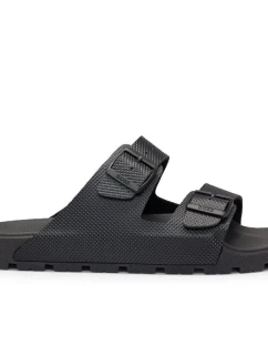 Pánske letné športové žabky Boss Surfley Sand Black (50505540-001)