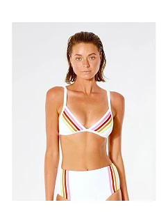 GORA-BIKINI RIP CURL Wave Shapers Stripe Banded Tri - biela