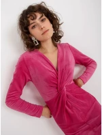 Šaty RP SK 8157.09X tmavo ružová