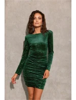 Večerné šaty SUK0443 zelené - Roco Fashion