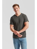Fruit of the Loom Valueweight V-Neck T Tričko s výstrihom do V 16.1066 biele