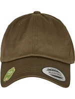 Flexfit 6245OC 6-panelová čiapka z bio bavlny 55.45OC burnt olive Flexfit 6245OC 6-panelová čiapka z bio bavlny 55.45OC burnt olive