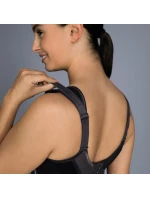 športová podprsenka extreme control plus Full Cup 5567 black/anthracite - Active