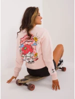 Blúzka D10600T02568D svetlo ružová